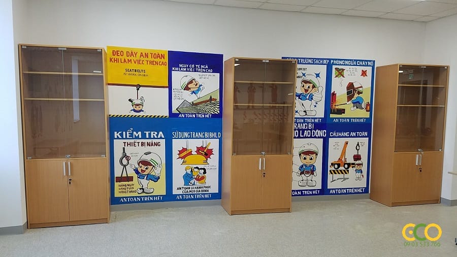 Không gian văn phòng sáng tạo, vui vẻ