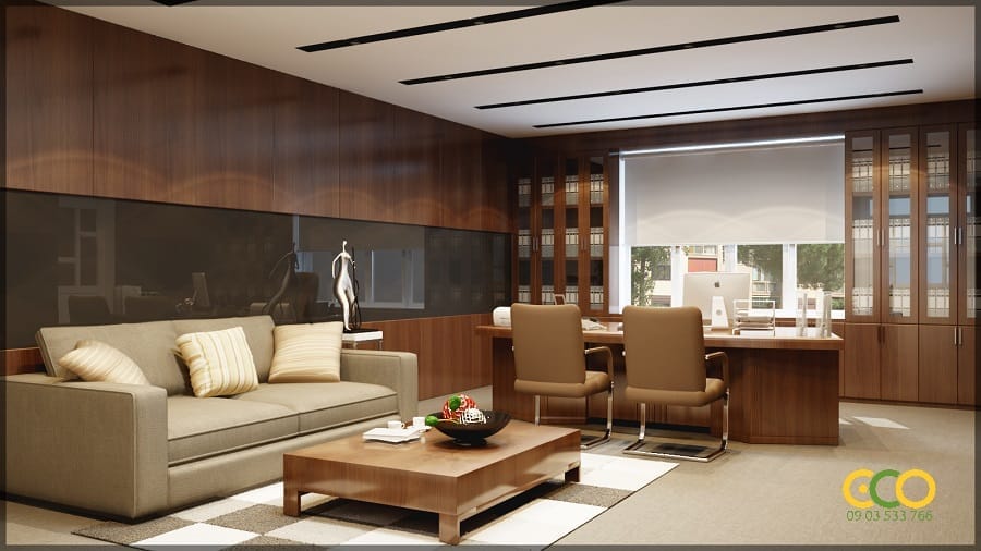 Thiết kế thi công nội thất văn phòng trọn gói hiện đại