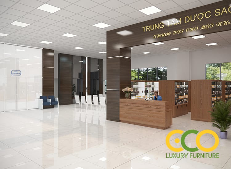 Thiết kế trung tâm dược 