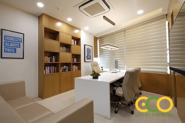 Thiết kế nội thất văn phòng khu vực Cầu Giấy 9 Thiết kế văn phòng tiện ích đẹp