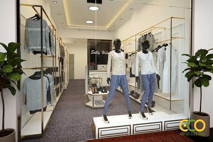 Tư vấn thiết kế Shop thời trang hợp phong thủy