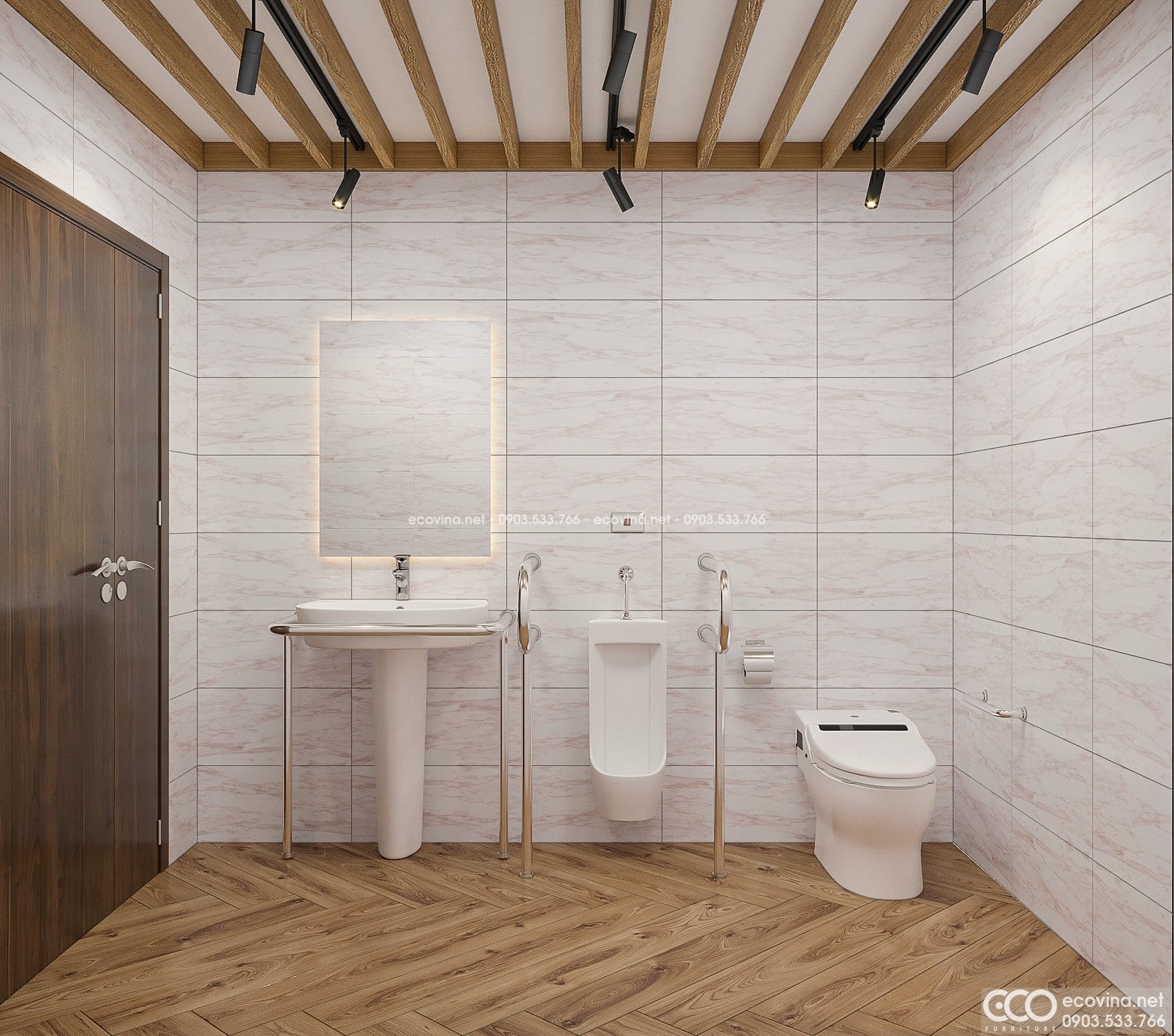 Thiet ke thi cong noi that shworoom o to honda Binh Duong Thu Dau 1 19