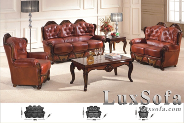 Ghế sofa da cổ điển cao cấp SC85 1 ghe sofa da co dien cao cap sc85