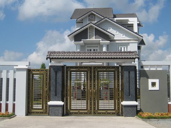 mau cong cho nha biet thu