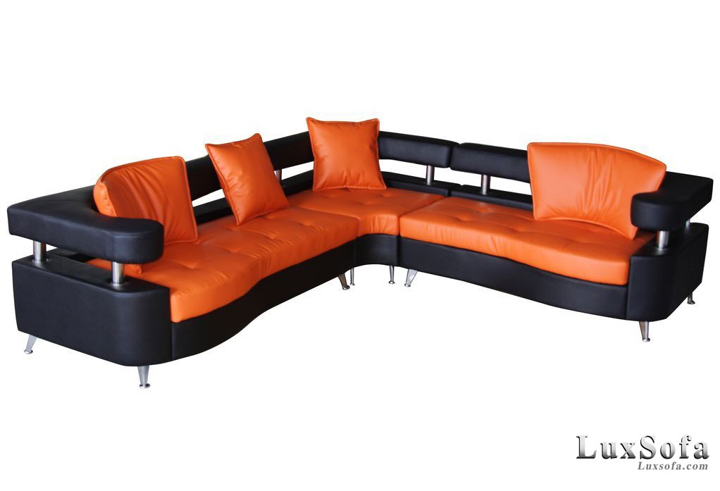 Sofa cafe cam sang trọng SCF25 1 sofa cafe doc den cam 25