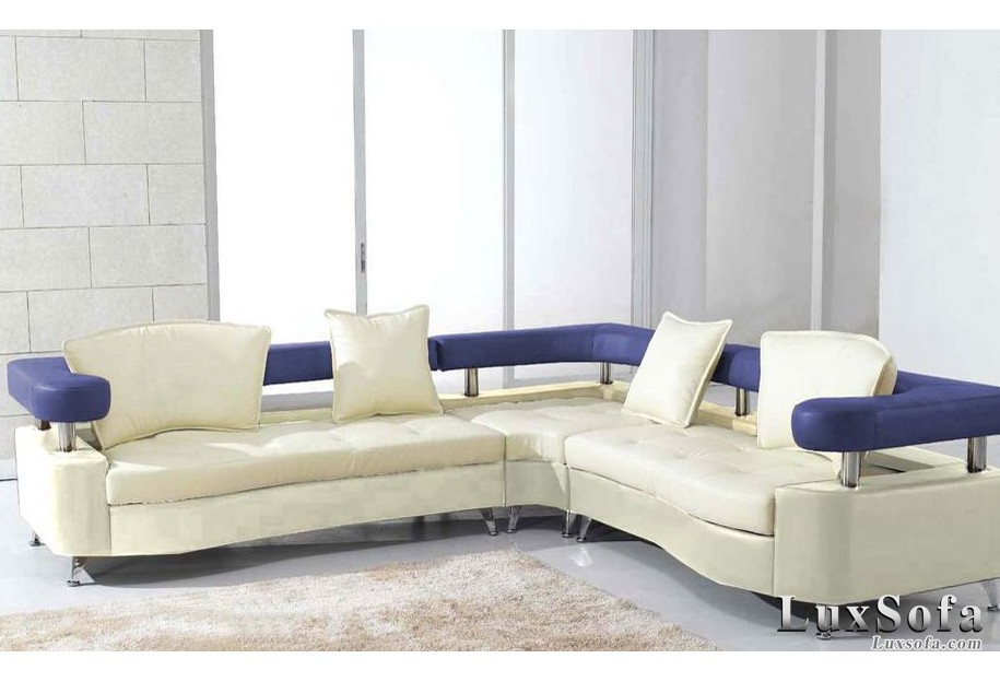 Sofa cafe góc tím trắng đẹp SCF40 1 sofa cafe goc tim trang dep sc40