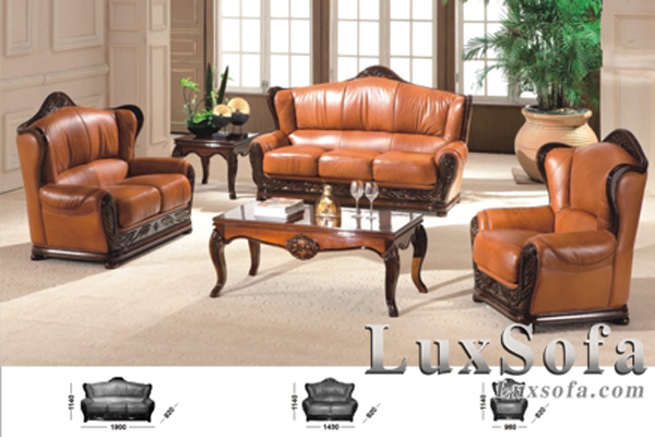 Sofa gỗ cổ điển đẹp SC87 1 sofa da co dien dep sc87