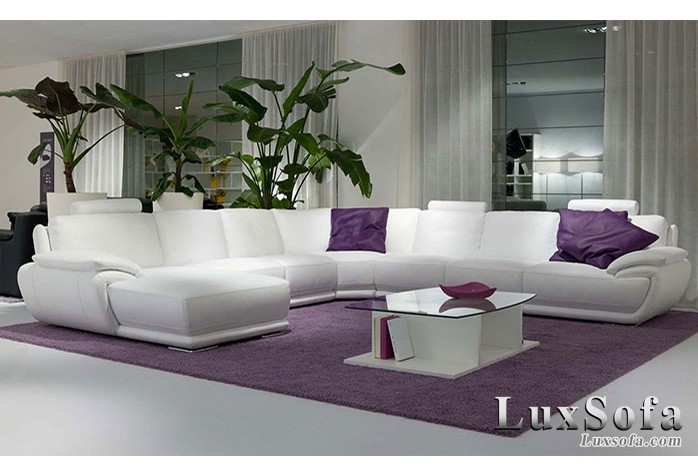 sofa da thanh lich sang trong SD60