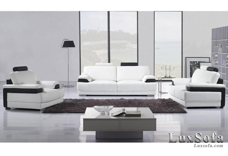 sofa gia dinh hai mau trang den SGD10