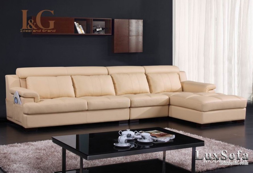 Chọn mua sofa 2 sofa gia dinh mau kem thanh lich SGD18
