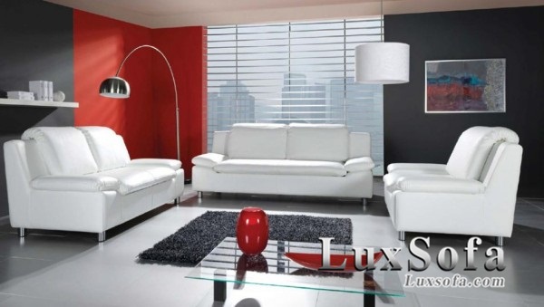 sofa gia dinh mau trang 0SGD129