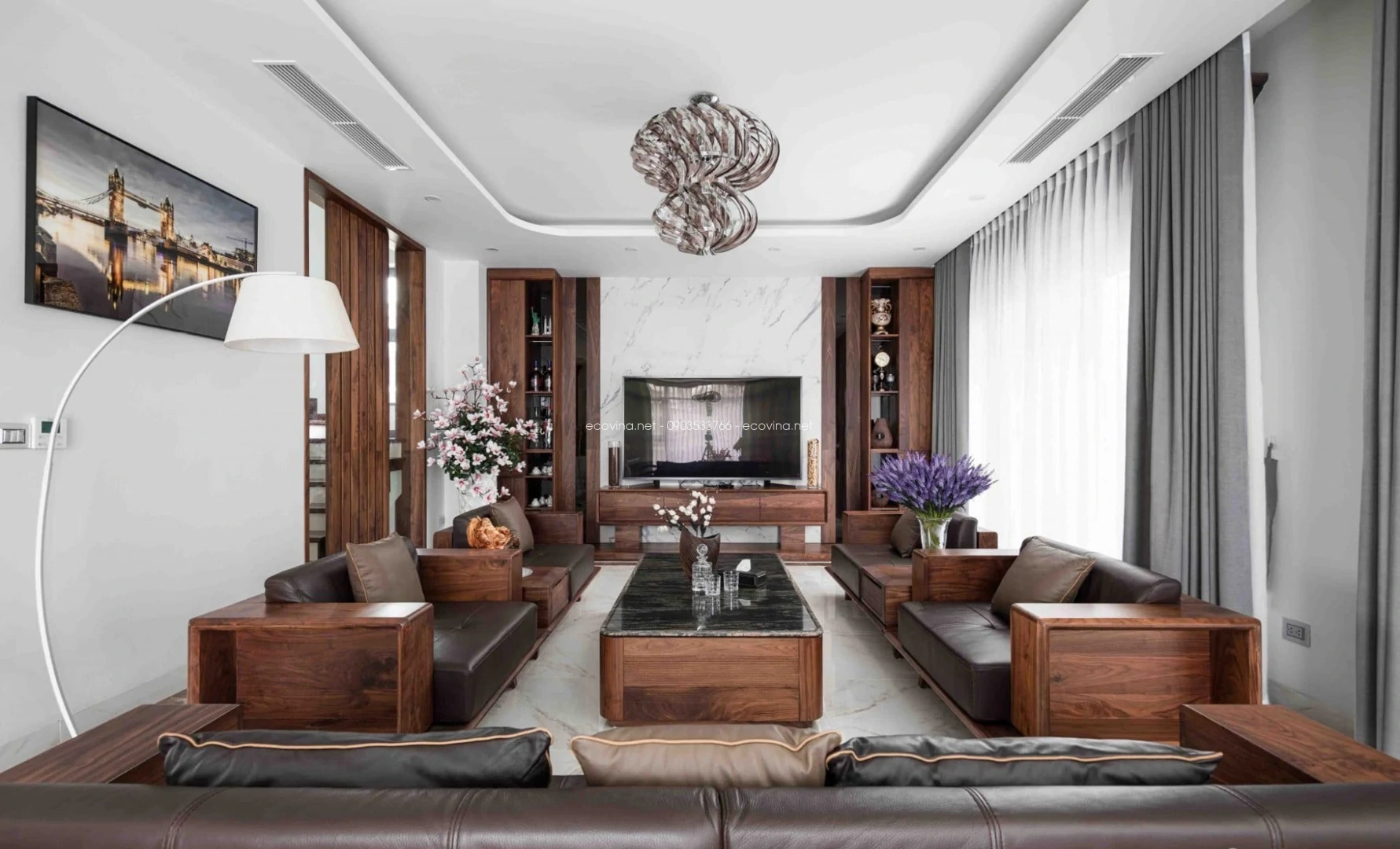 sofa go oc cho dep dang cap 2