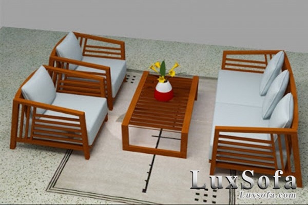 sofa go phong khach SG18