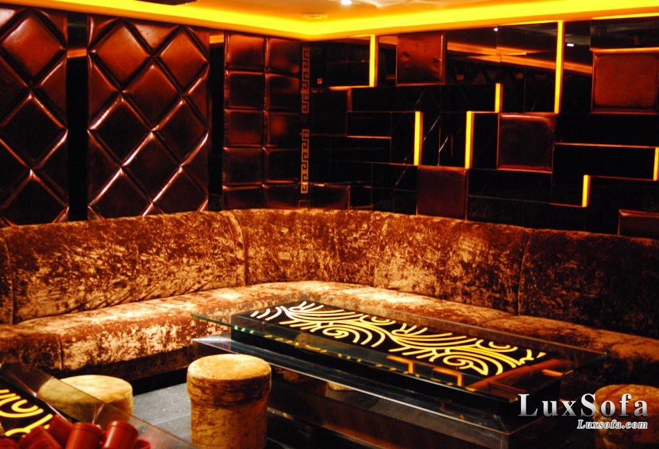 Sofa karaoke hiện đại nhung đẹp SK06 1 sofa karaoke hien dai nhung dep sk06