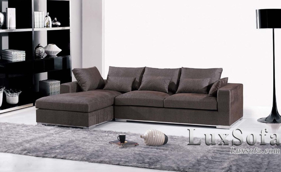 Ghế sofa nỉ giá rẻ SN4 1 sofa ni dep