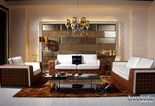 Sofa nỉ màu trắng nâu SN23 1 sofa ni mau trang nau sn23 288 1