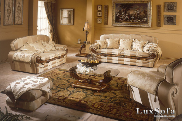 Sofa vải nhập khẩu 3 sofa vai co dien sang trong 1