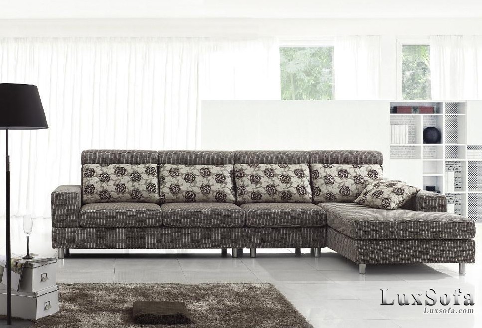 Sofa vải thanh lịch SV027 1 sofa vai thanh lich SV27