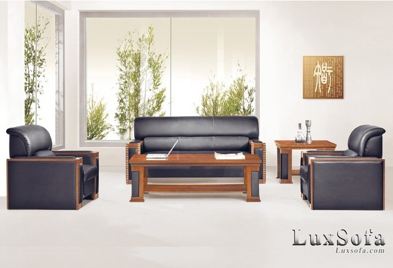 sofa van phong da go SVP06