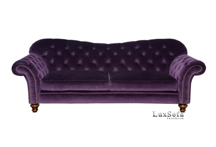 Sofa văng cổ điển nhung SV15 1 sofa vang co dien nhung SV15
