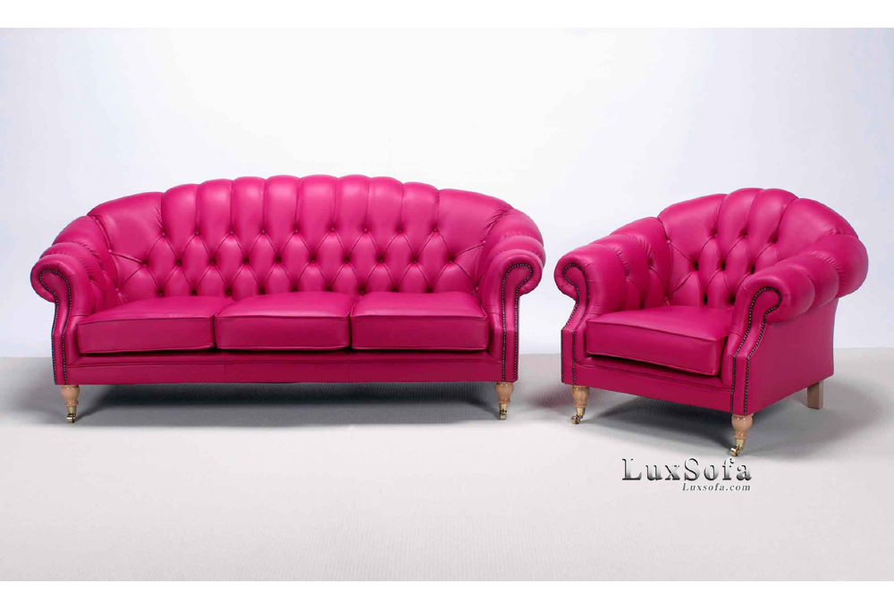 Sofa văng màu hồng SV03 1 sofa vang mau hong SV03