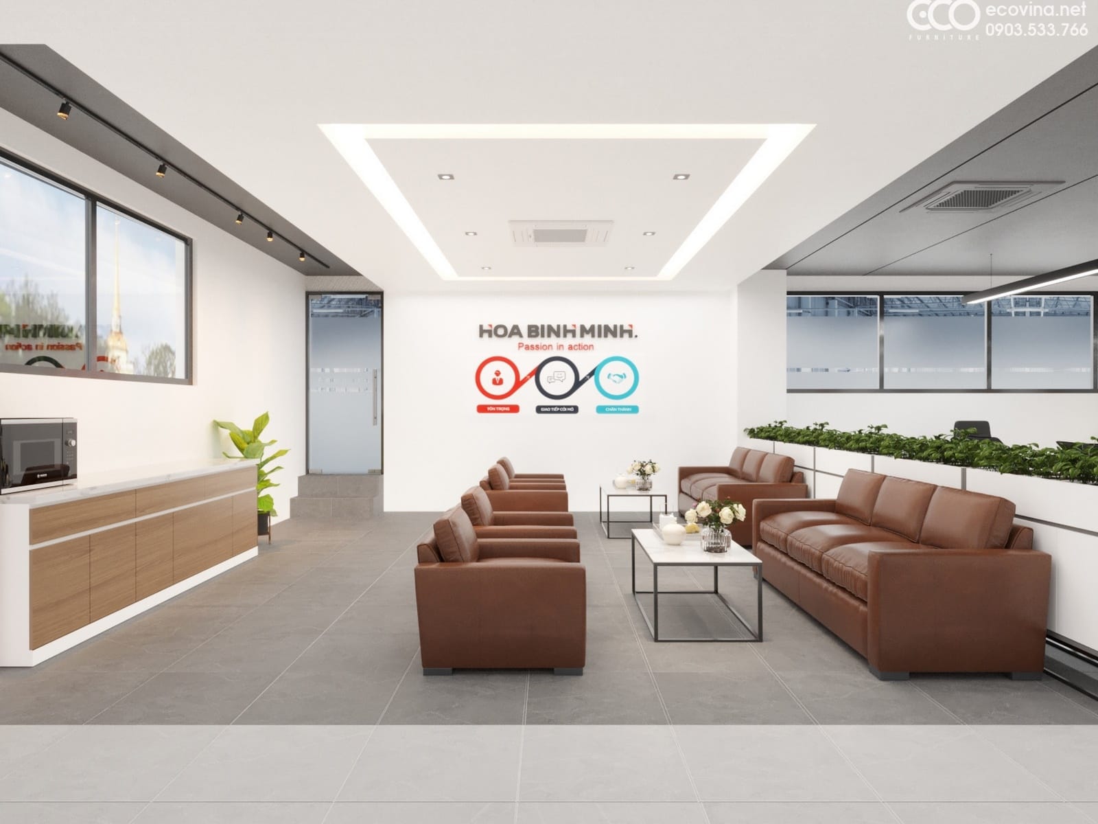 thiet ke thi cong noi that showroom o to 15